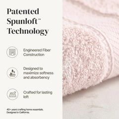 Modern Threads close-up loop texture revealing combed cotton softness and enhanced absorbency