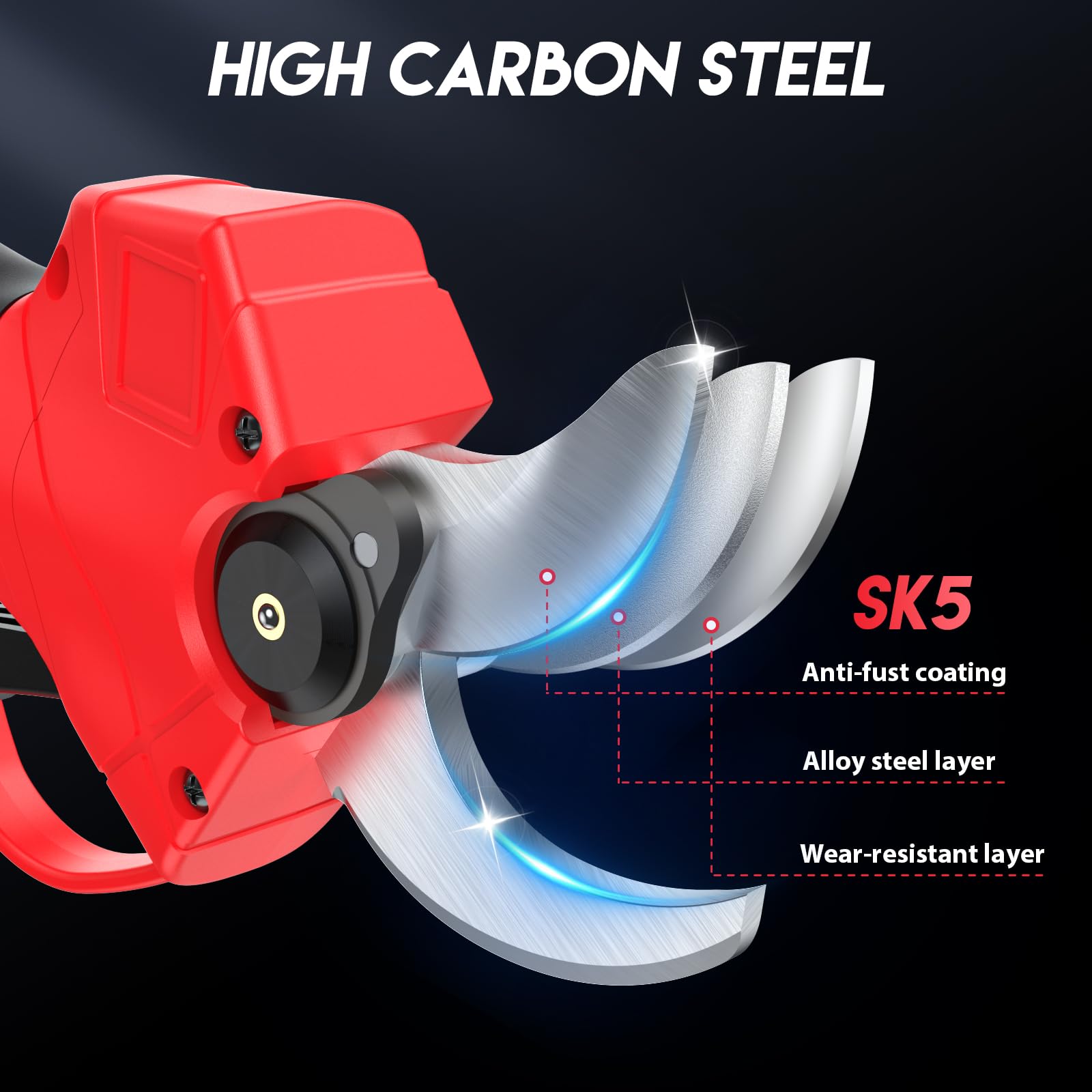 MODOFO SK5 blade close-up highlighting sharp edge for precision cuts