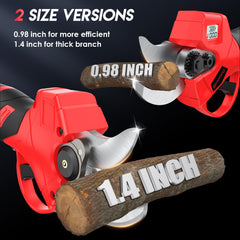 MODOFO held in hand to show scale and reduced fatigue during pruning