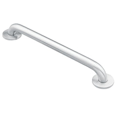 Moen barra frontal 24 pulgadas mostrando soporte robusto