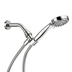 Moen Ignite vista frontal del cabezal cromo con chorro potente