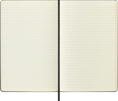 Moleskine páginas interiores rayadas con papel crema de alta calidad
