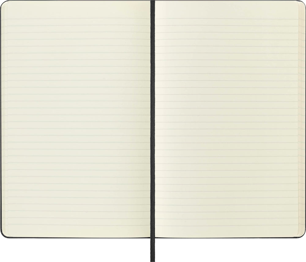 Moleskine páginas interiores rayadas con papel crema de alta calidad