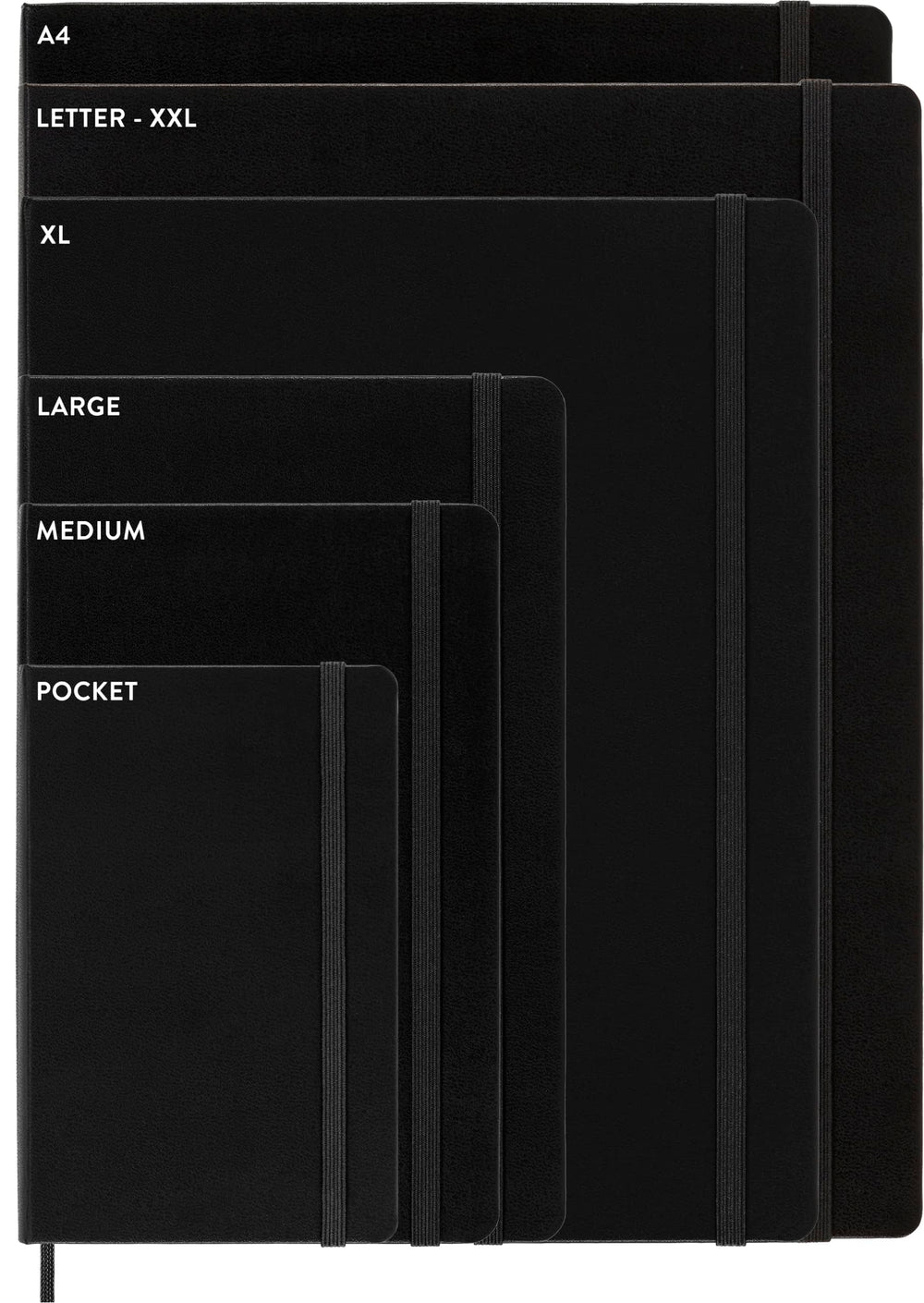 Moleskine presentación lista para regalo con aspecto sobrio y elegante