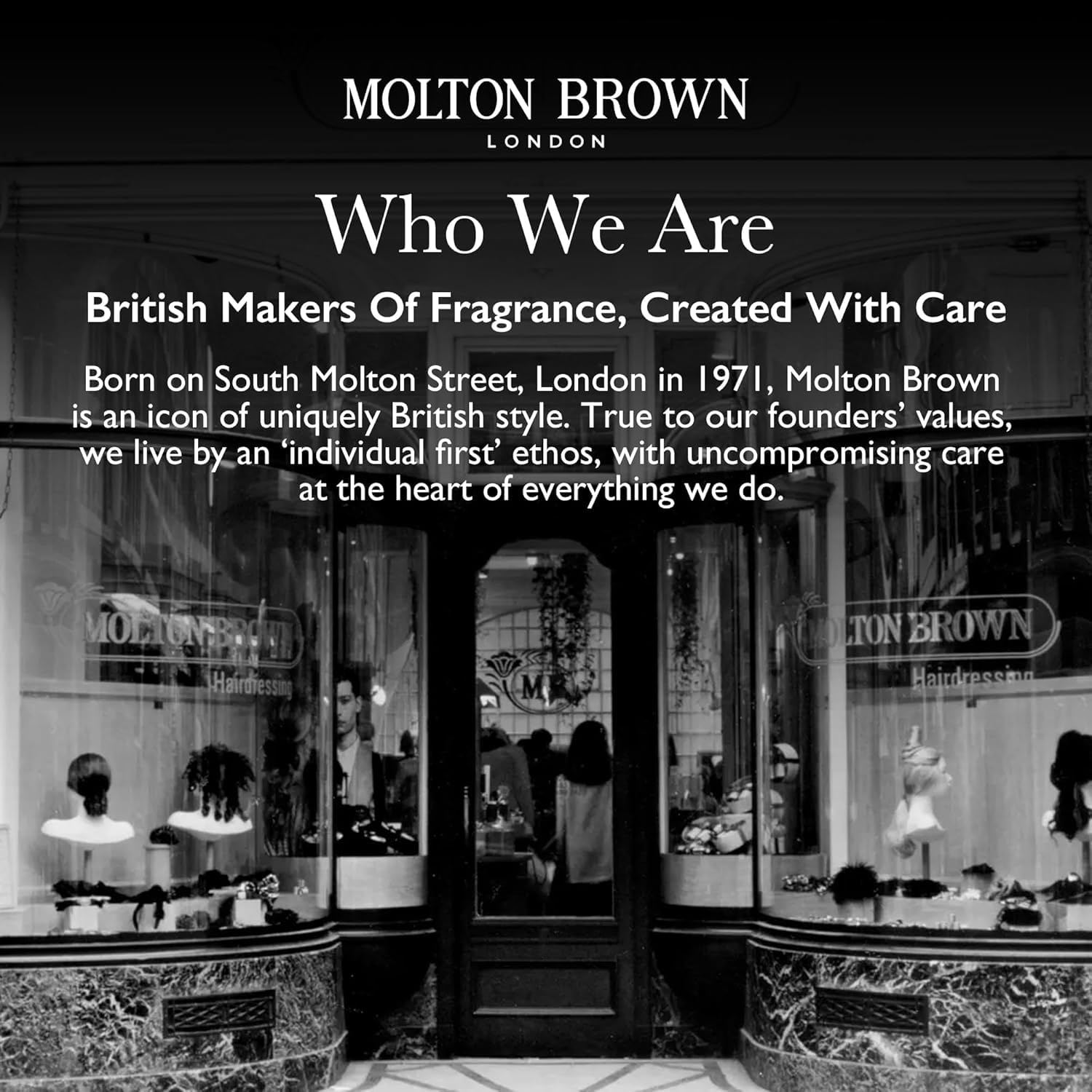 Molton Brown ambientación costera que sugiere frescura y bienestar