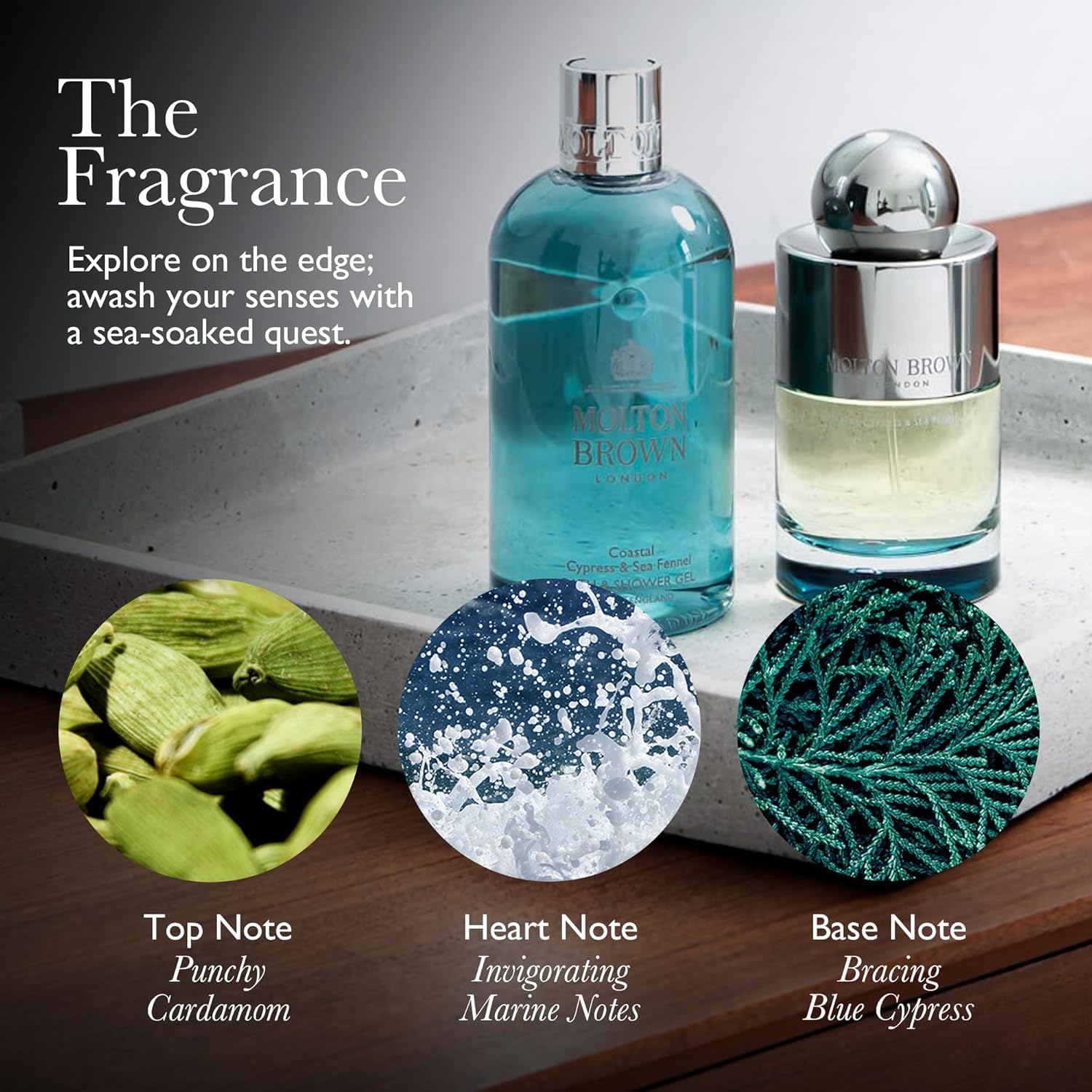 Molton Brown textura de espuma cremosa que limpia sin resecar