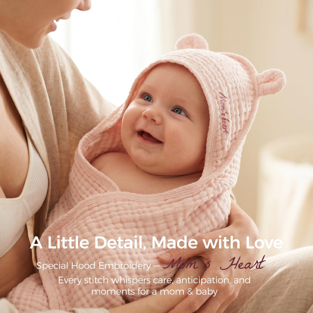 Momcozy capucha y costuras reforzadas, comodidad y durabilidad