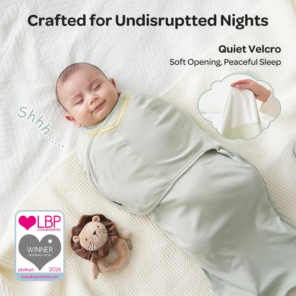 Momcozy primer plano del velcro silencioso para ajustes sin ruido