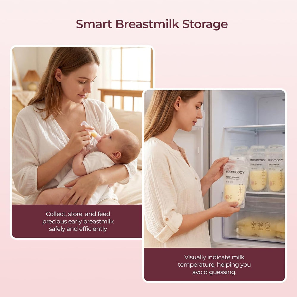 Momcozy crema ComfortNip 50 g abierta mostrando textura hidratante para pezones sensibles