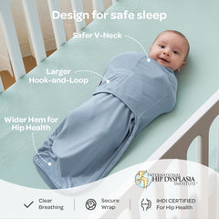 Momcozy cremallera inferior abierta que facilita cambios de pañal rápidos