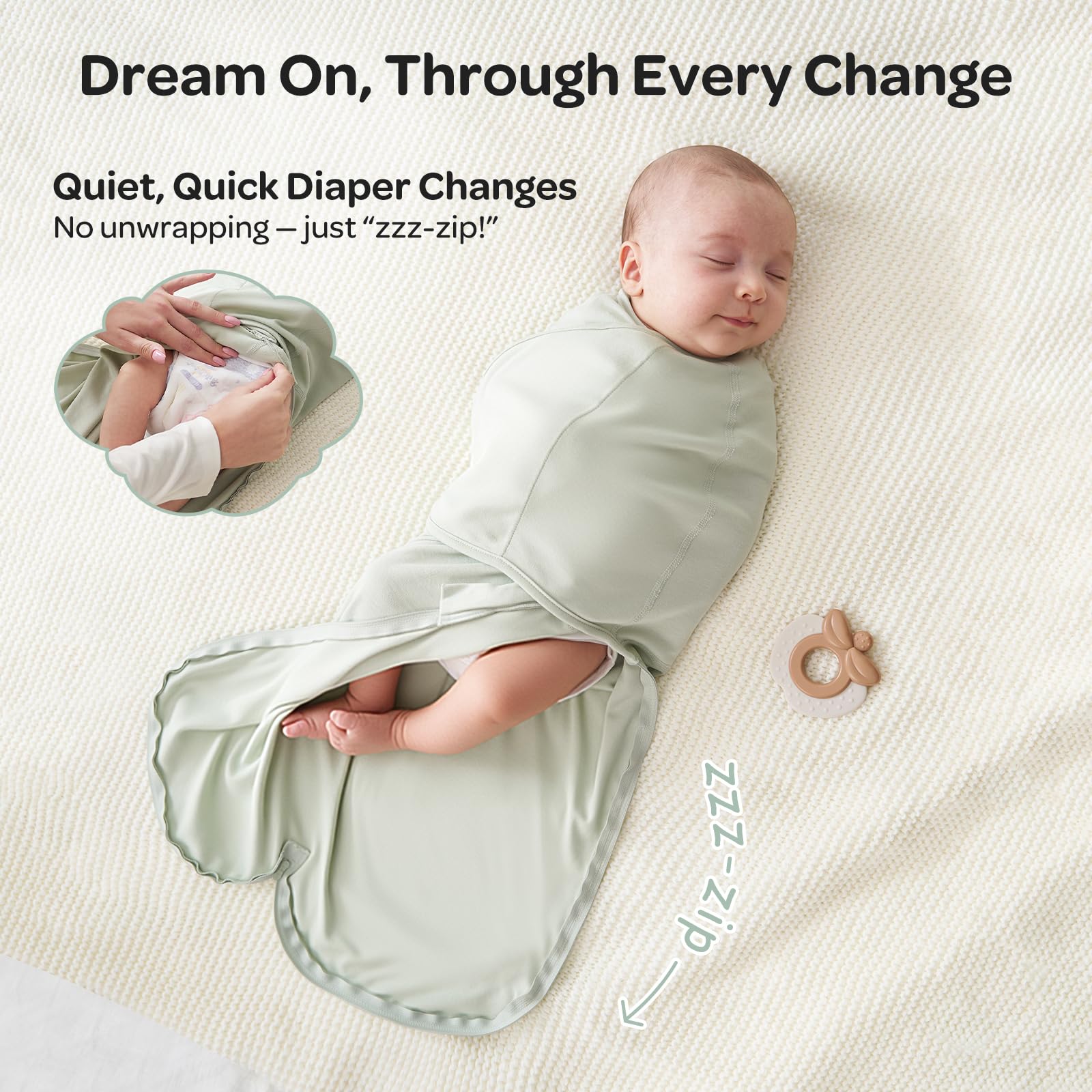 Momcozy cuello en V ajustable que mejora el ajuste y la seguridad