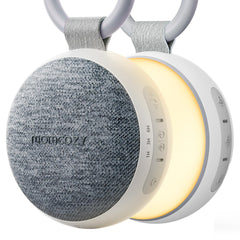 Momcozy front view of compact sound machine showing clean design and portability