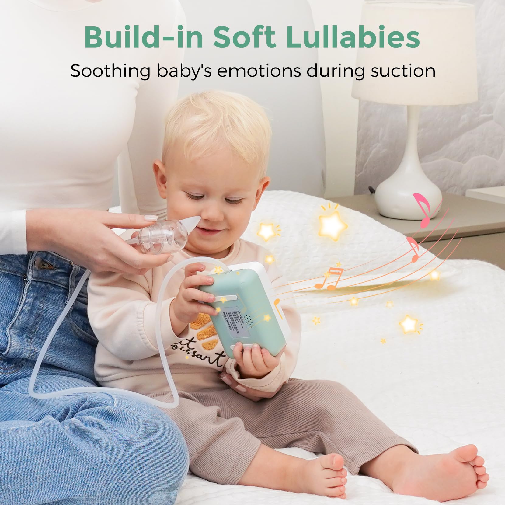 Momcozy soft silicone tip texture detail offering gentle contact and comfort