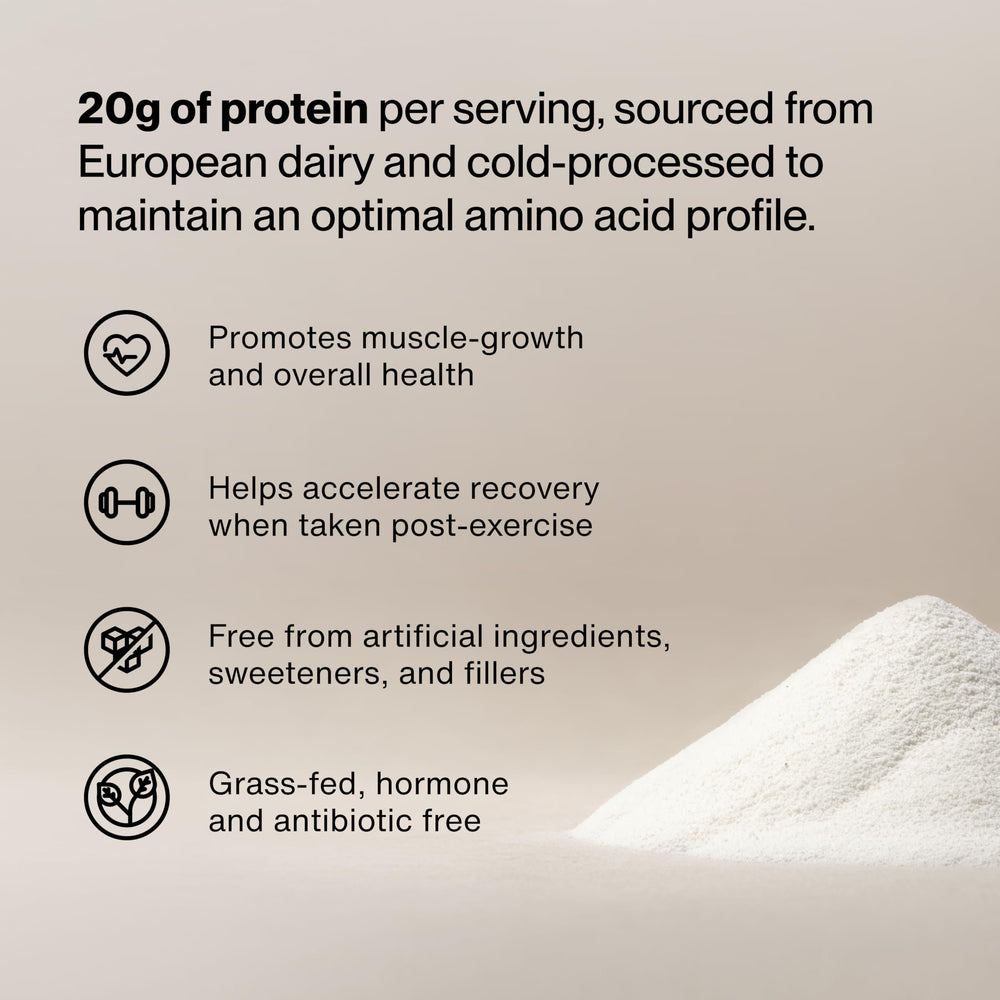 Momentous scoop measuring 20g protein for accurate servings
