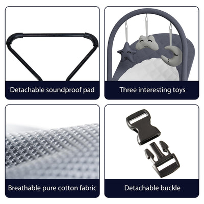 Mommyhug folded compact storage showing portability and easy transport