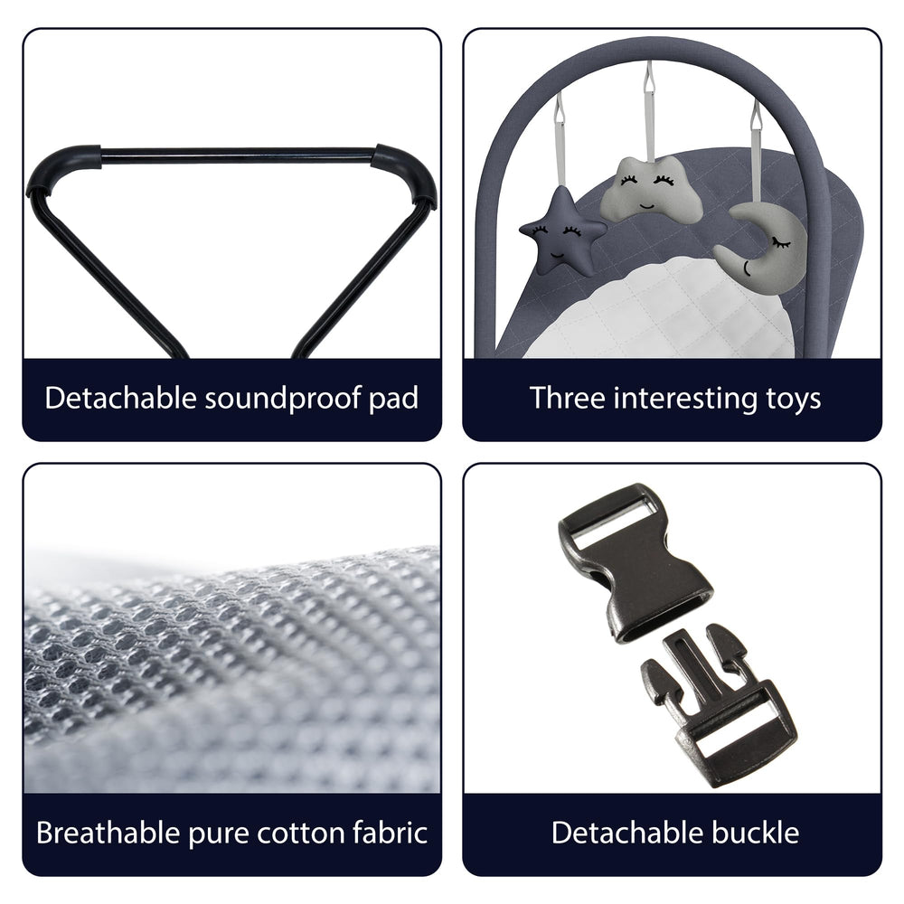 Mommyhug folded compact storage showing portability and easy transport