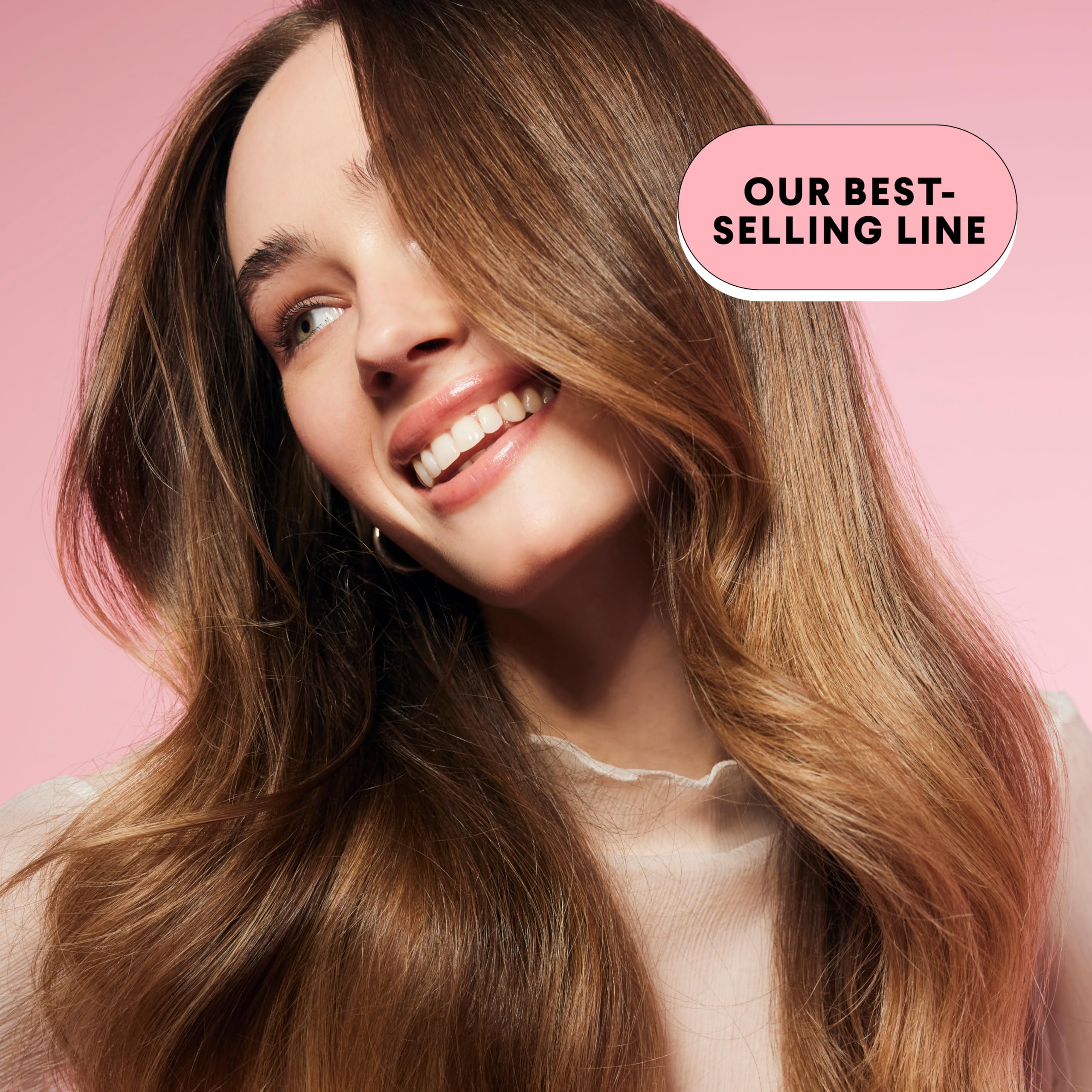 MONDAY HAIRCARE detalle de etiqueta mostrando ingredientes y beneficios