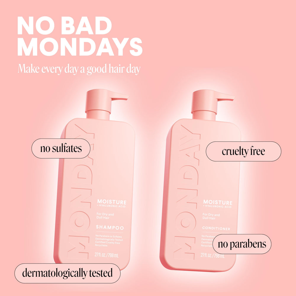 MONDAY HAIRCARE ingredientes como aceite de coco y manteca de karité hidratantes