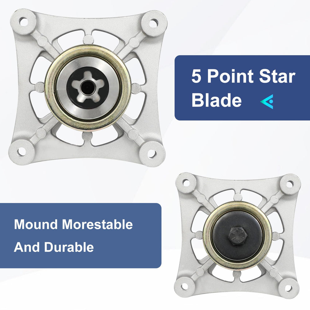 MONKEMON spindle hardware kit laid out with bolts and nut for complete installation convenience