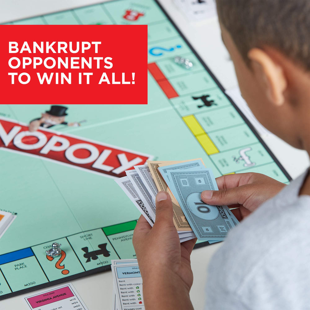 Monopoly tarjetas Chance y Community Chest visibles, añaden eventos impredecibles