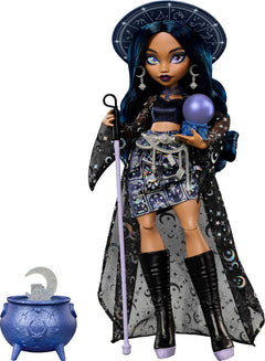 Monster High Claire de Luna vista frontal mostrando su look nocturno y atractivo