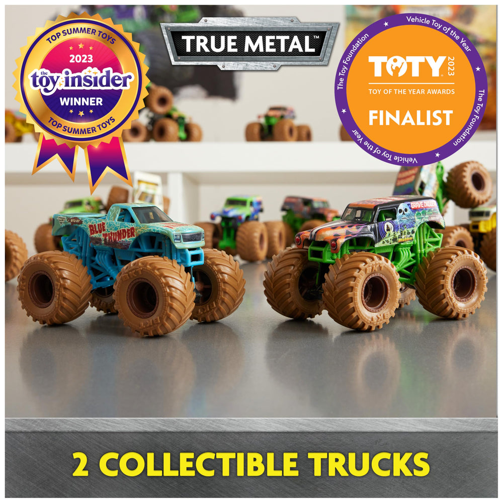 Monster Jam camión revelado después de lavar mostrando gráficos detallados