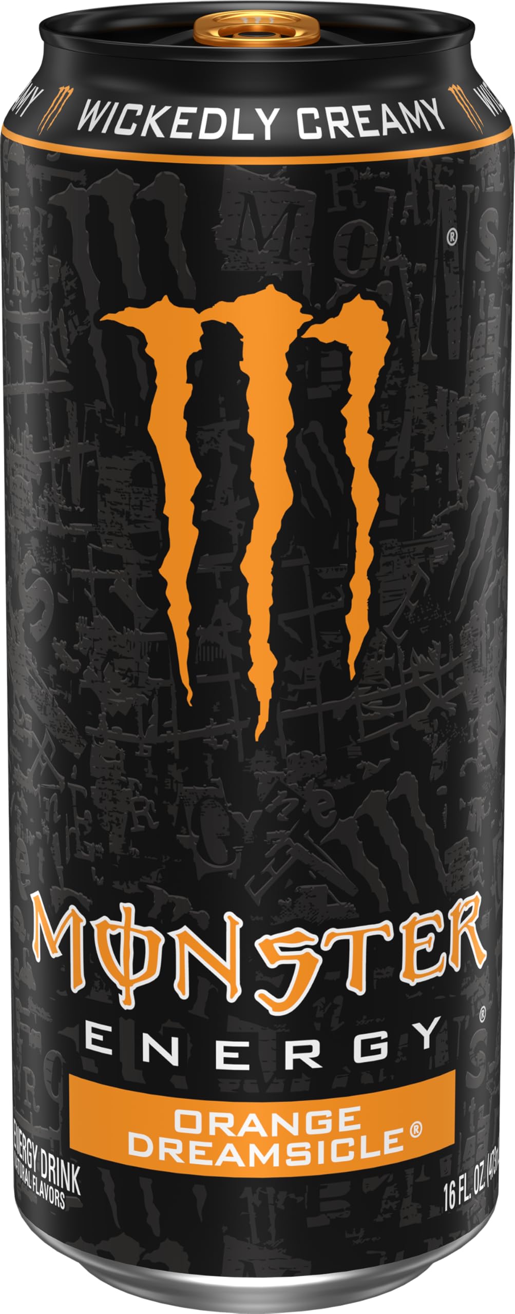 Monster pack de 15 latas alineadas, ideal para eventos y almacenamiento