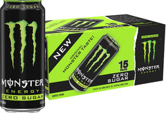 Monster frontal lata 16 oz sin azúcar, presentación pack práctico