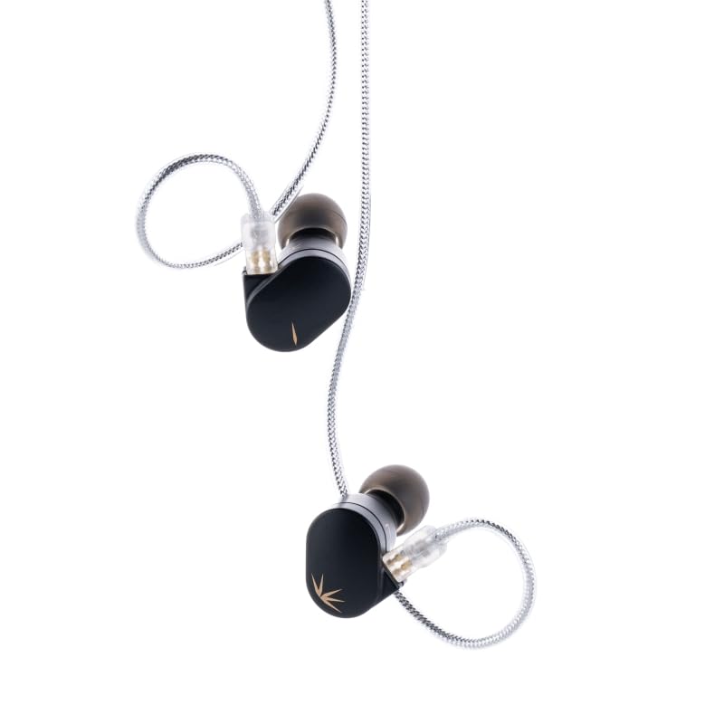 Moondrop CHU II auricular colocado en oreja para escucha cómoda y estable