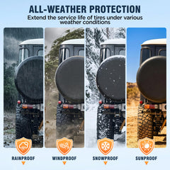 MOONET funda instalada en camioneta SUV demostrando protección contra elementos