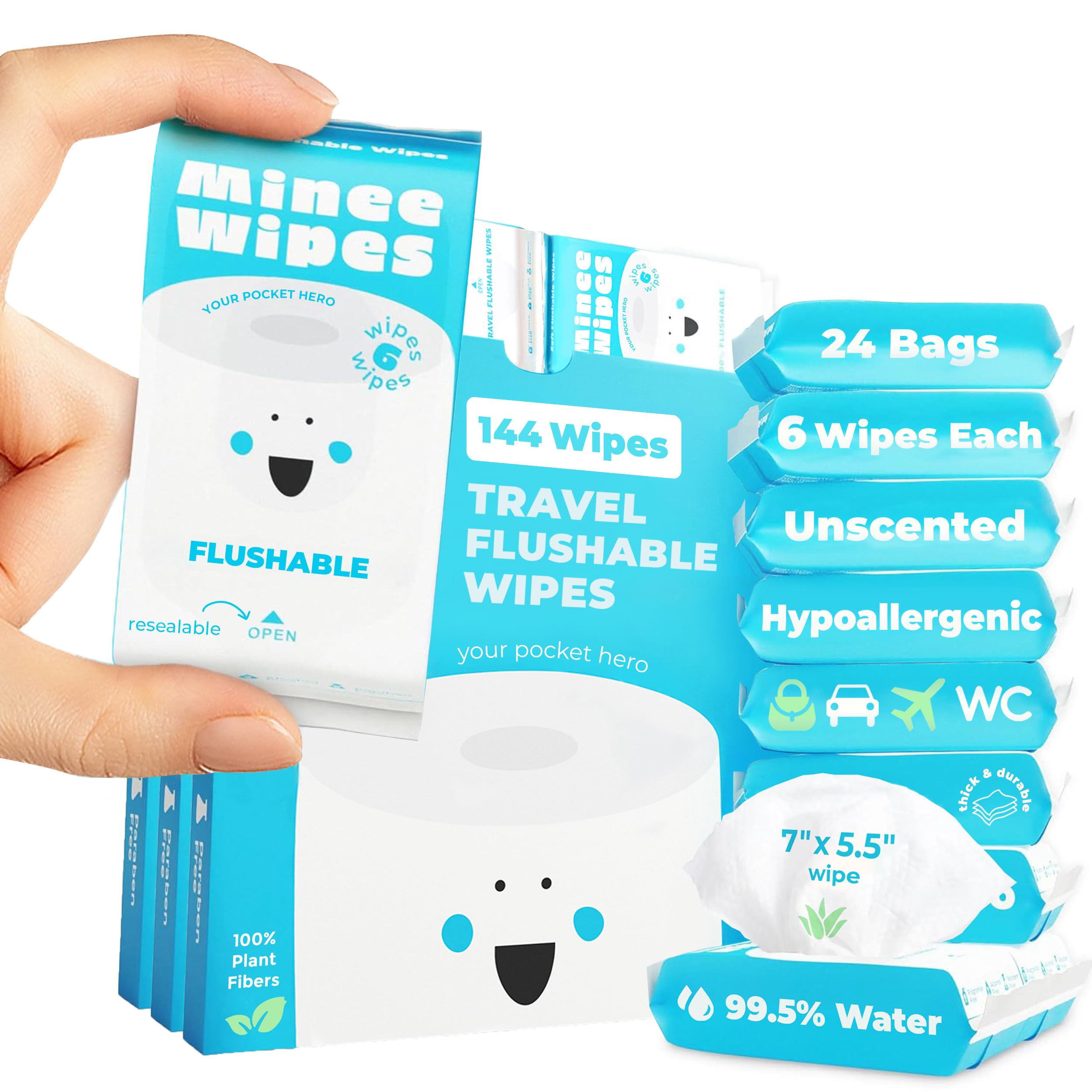 MOONIES paquete frontal compacto mostrando diseño y practicidad para viajes
