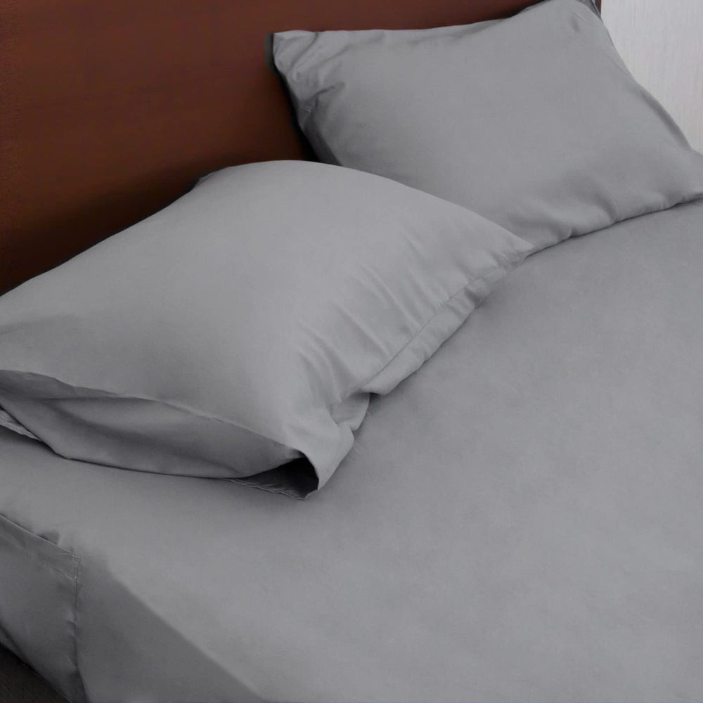 Moonsea par de fundas de almohada 20x30 colocadas, protección y acabado uniforme