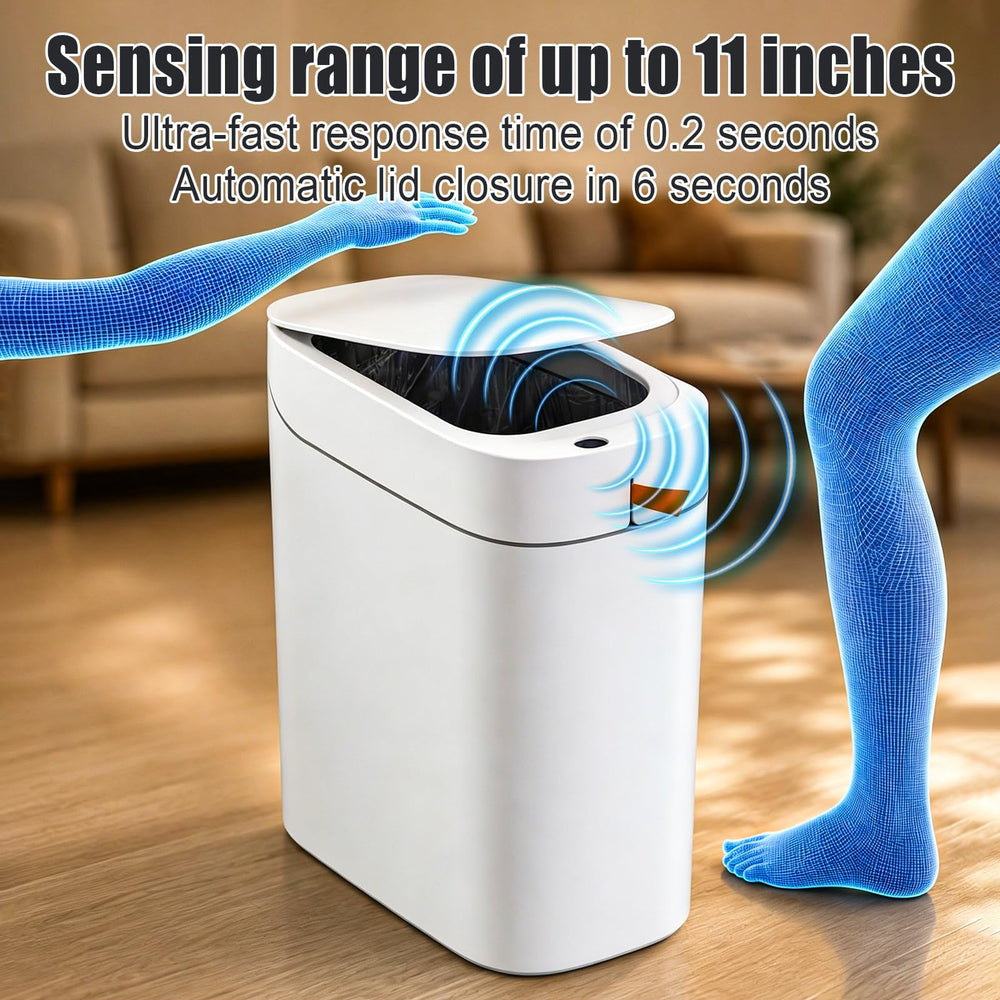MOPUP cubo en baño pequeño en uso, mantiene higiene y orden