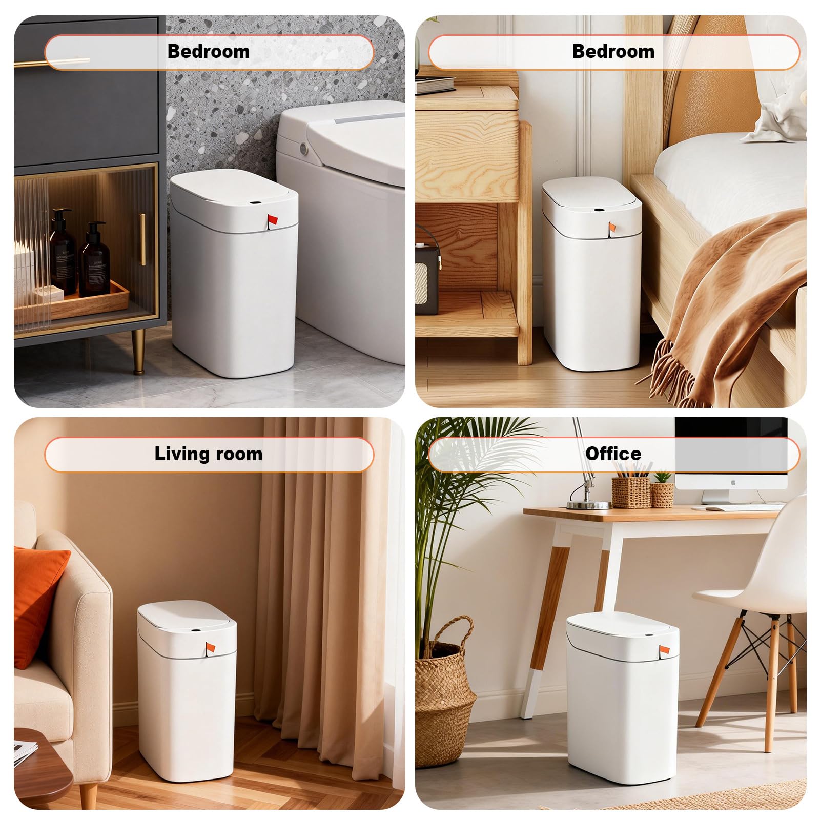 MOPUP situado en sala minimalista, aporta estética moderna y funcionalidad
