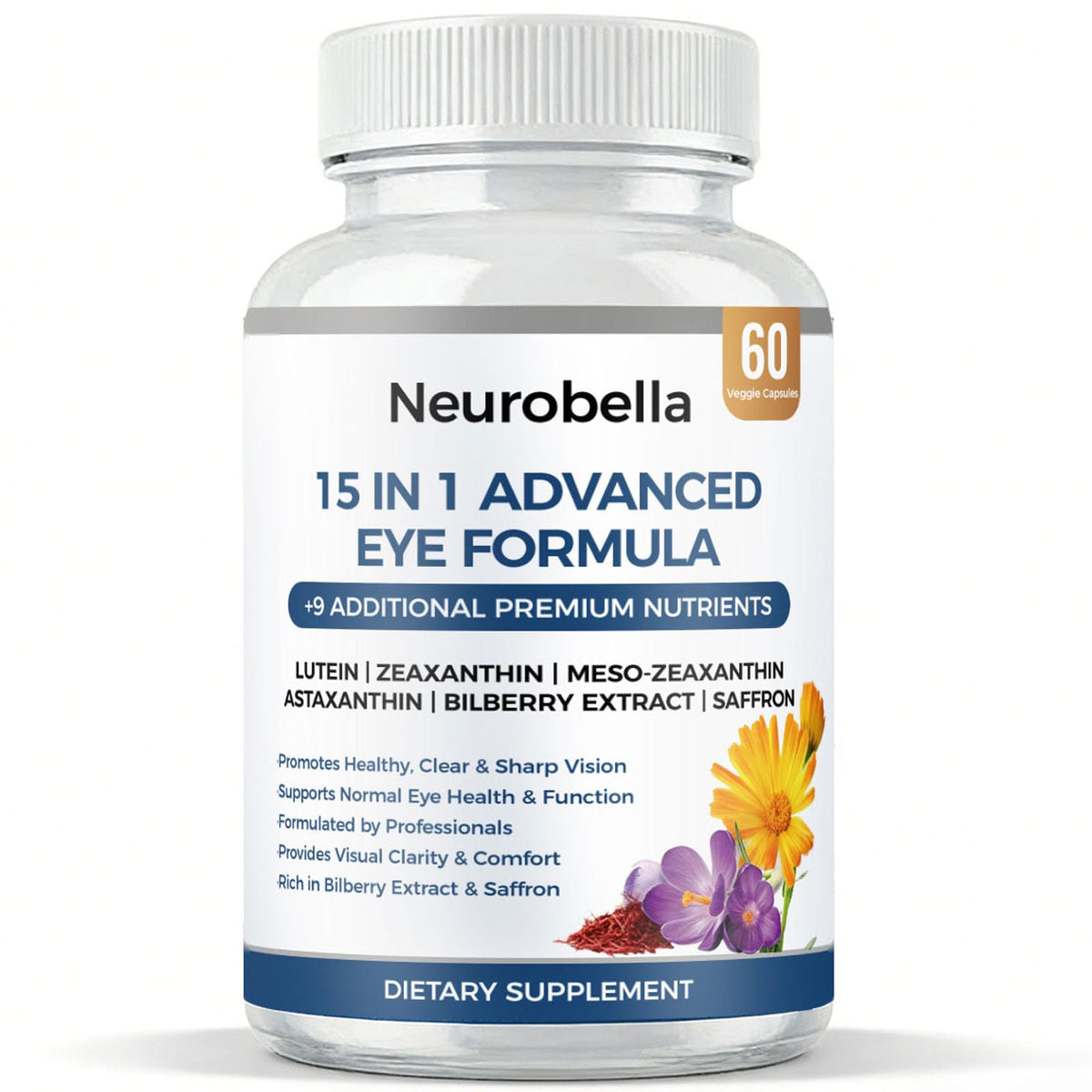 MORANDEE Neurobella vista frontal del envase con beneficios visibles