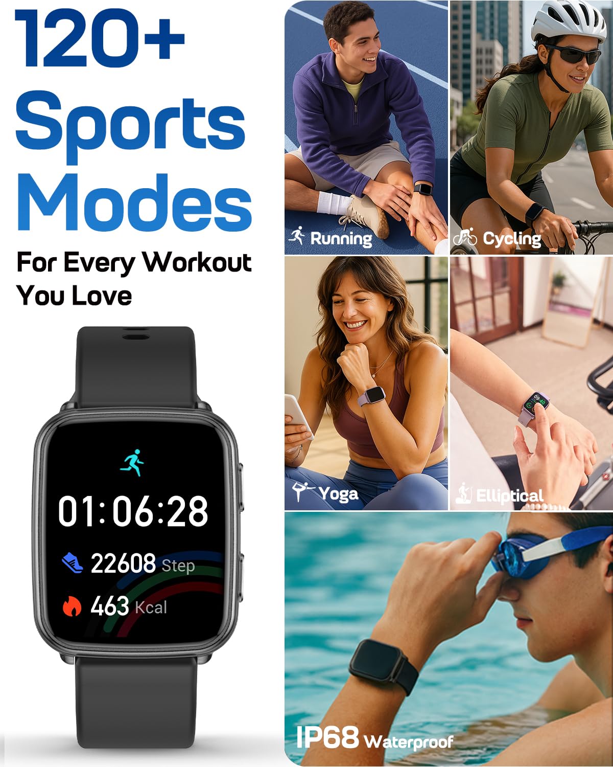 MorePro en corredor usando modo deporte, mejora control de rendimiento
