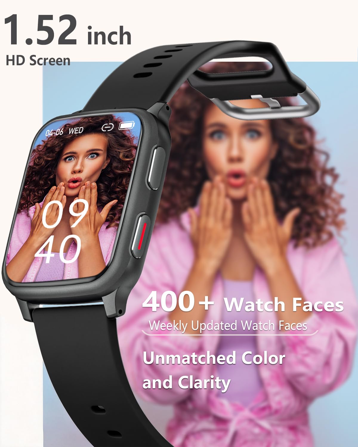 MorePro pantalla con carátulas personalizadas, permite estilo único fácil