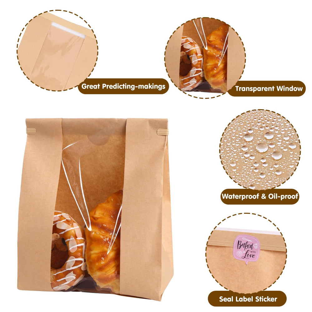 Kit Moretoes con 120 bolsas y 144 etiquetas, solución económica para reposición rápida