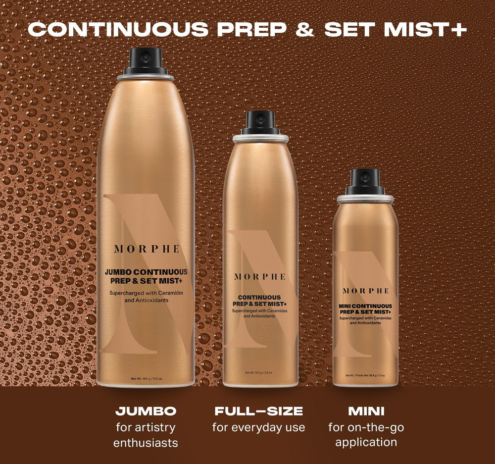 MORPHE etiqueta destacando ceramidas y antioxidantes para nutrir la piel