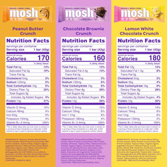 MOSH barra en mano para comparar tamaño y facilidad de consumo