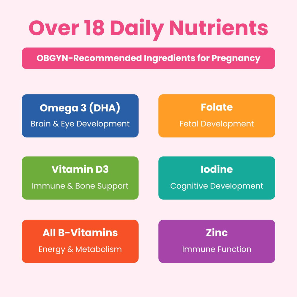 Mother's Promise etiqueta nutricional legible que muestra ingredientes clave
