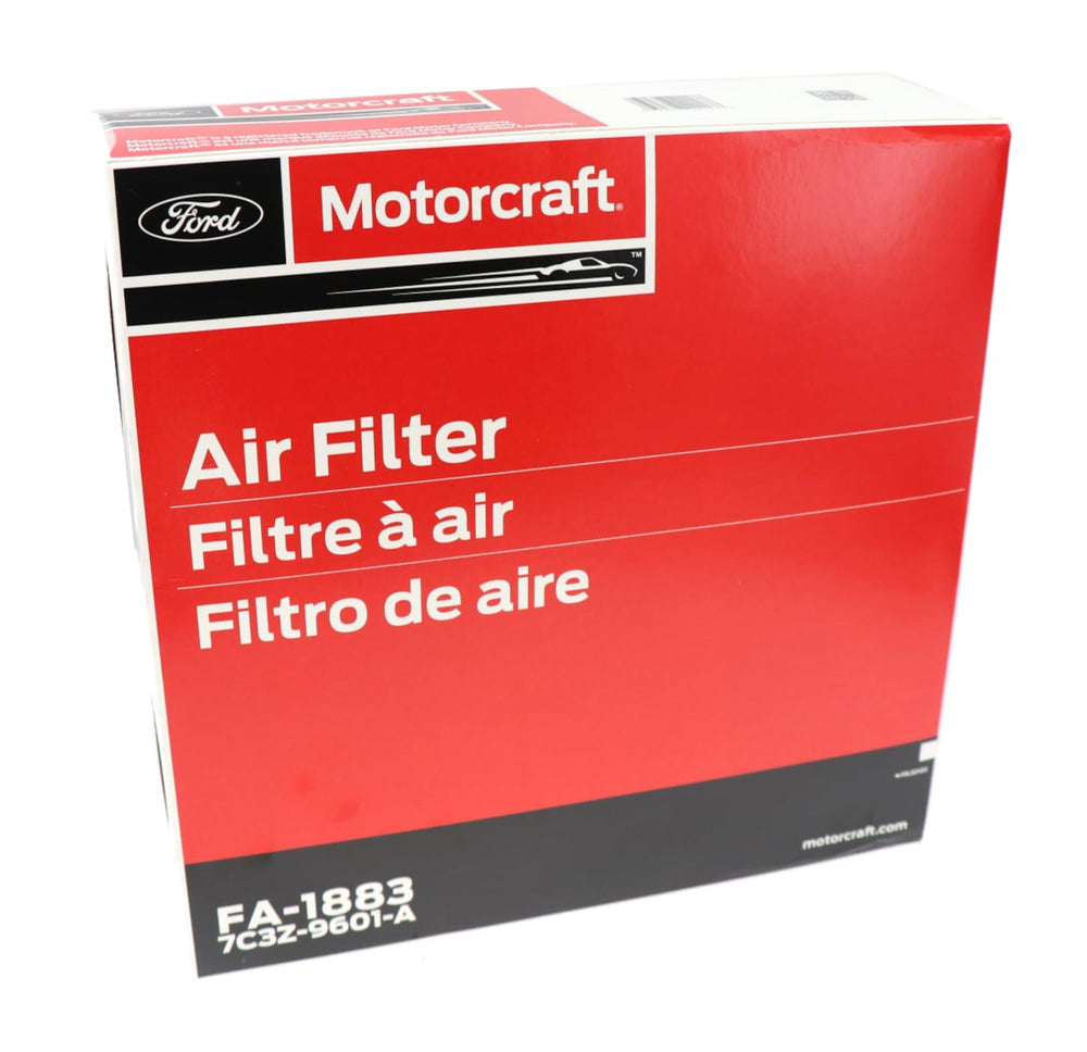 Motorcraft FA-1883 etiqueta con número de pieza que garantiza repuesto original