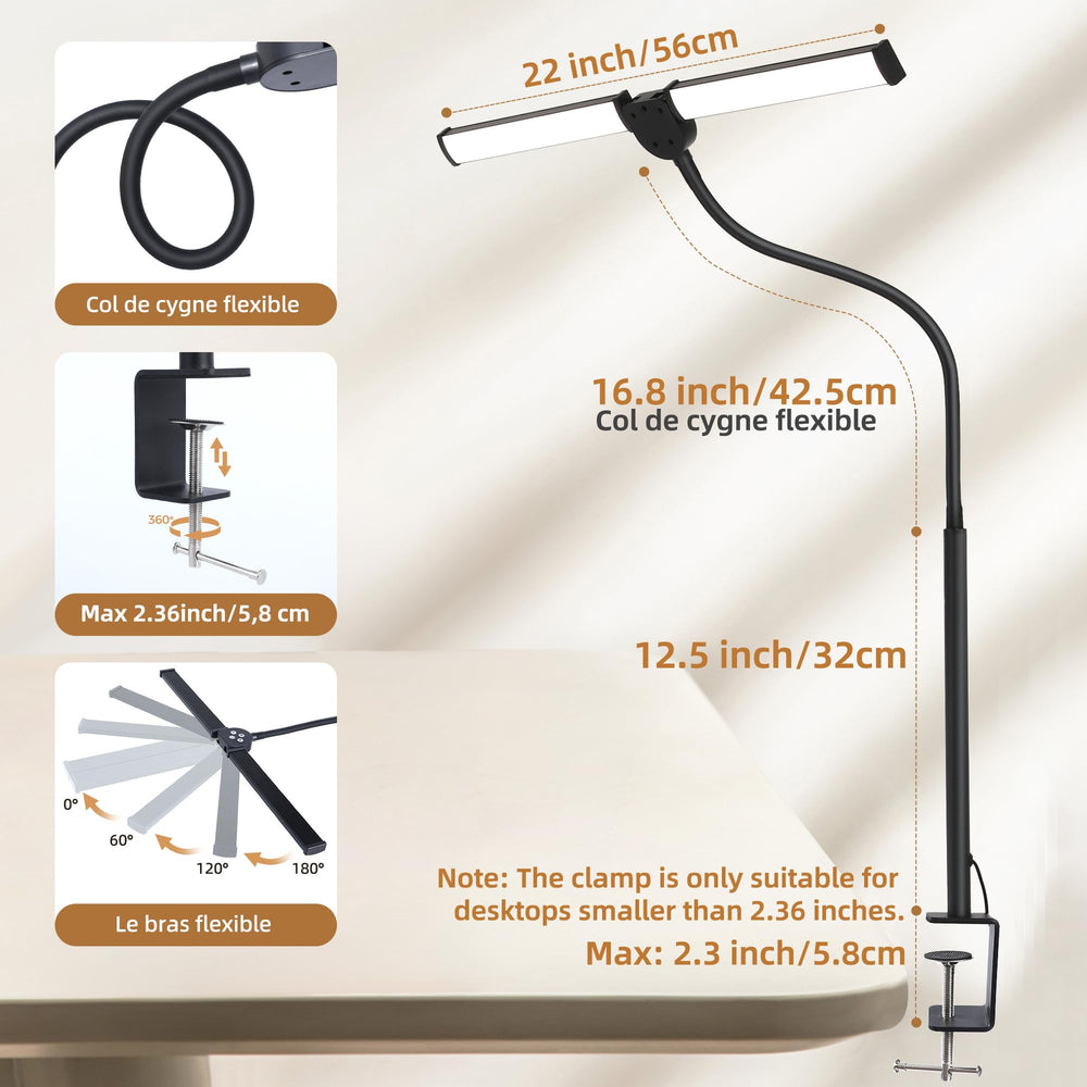 Motumen detalle del cabezal LED mostrando distribución de luz suave