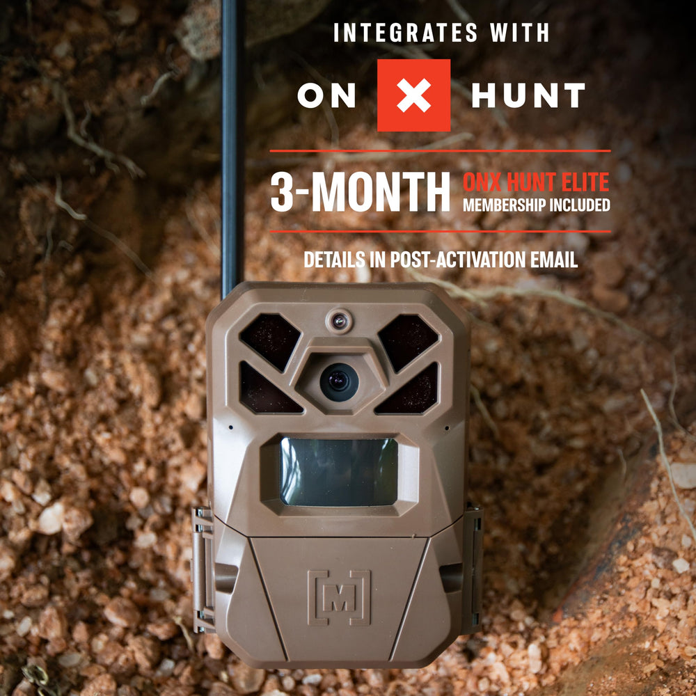 Moultrie EDGE 2 flash low-glow en noche para fotos discretas