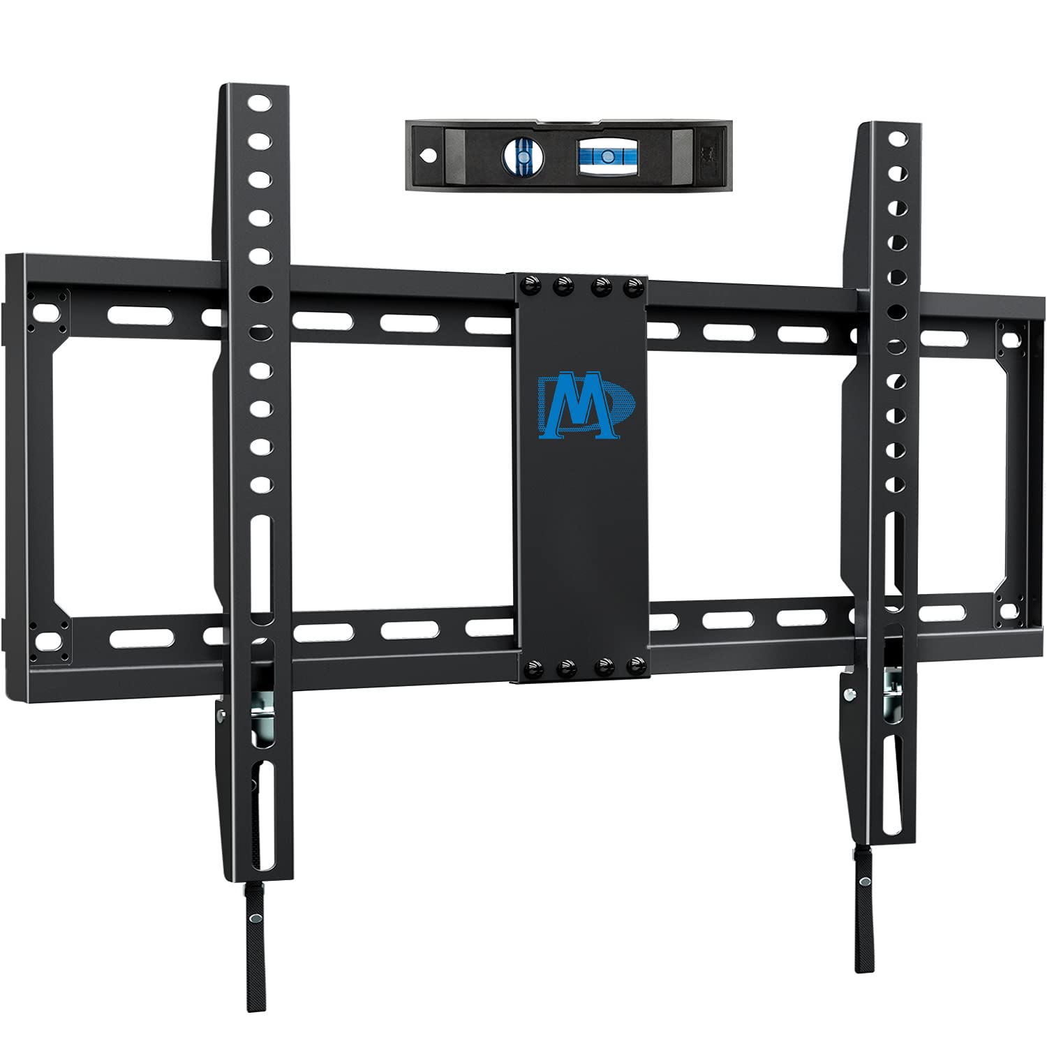 Mounting Dream frontal del soporte y caja mostrando contenido y ventaja de compatibilidad