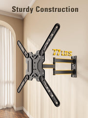 Mounting Dream retracción a 2.9 pulgadas ahorrando espacio en pared