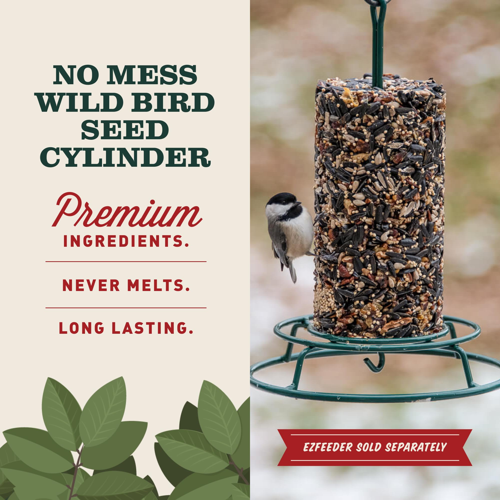 Mr. Bird cylinder installed in EZFeeder demonstrating easy use