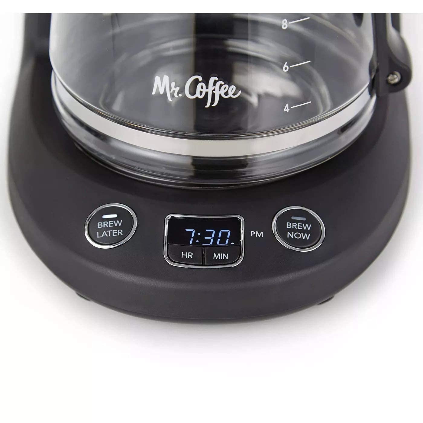 Mr. Coffee ventana de nivel de agua que evita sobrellenados y errores