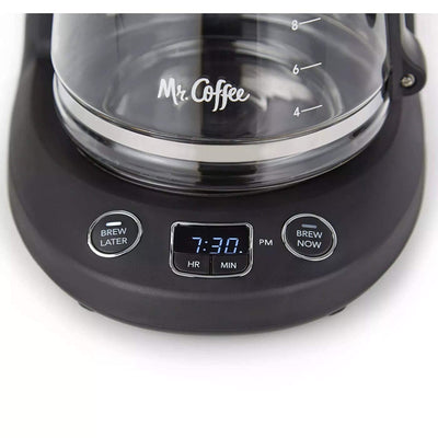 Mr. Coffee ventana de nivel de agua que evita sobrellenados y errores