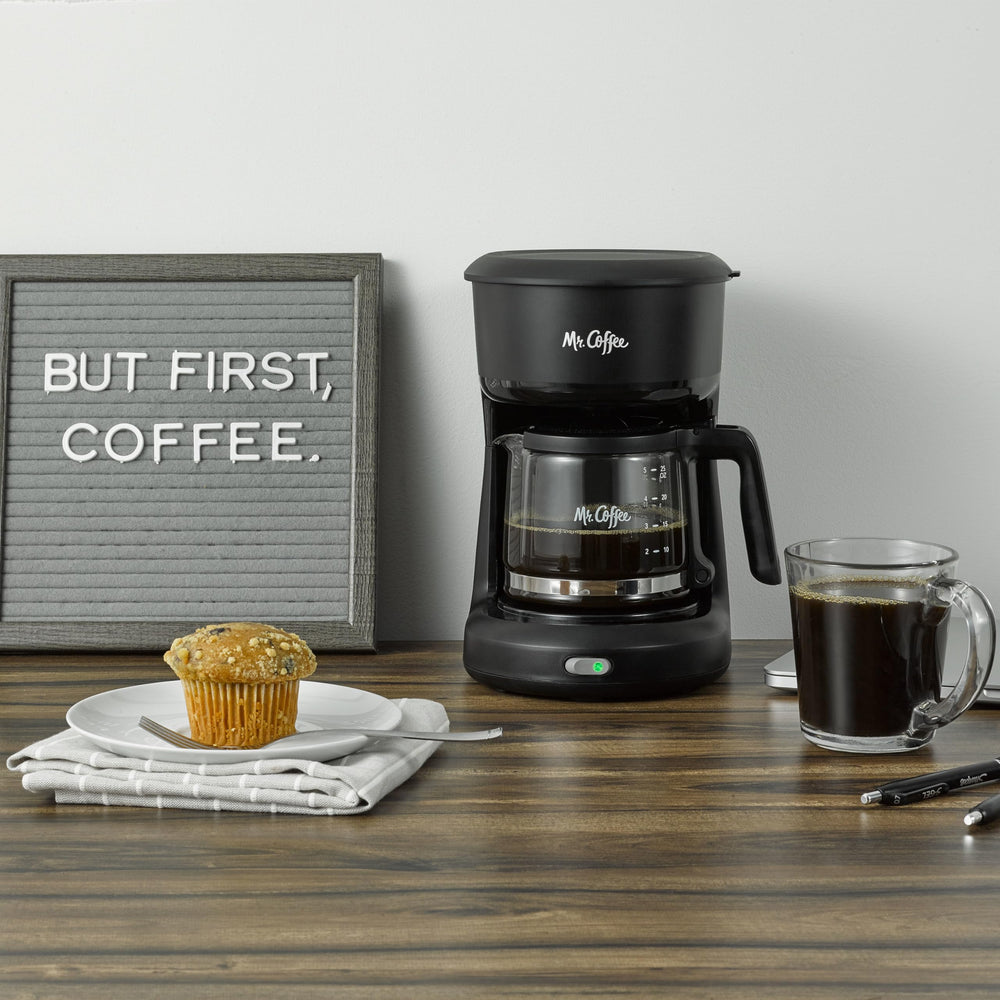 Mr. Coffee vista superior del interruptor ON/OFF, uso sencillo